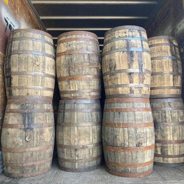 Authentic Bourbon Whiskey Barrels (53 Gallons, Used) - Image 4