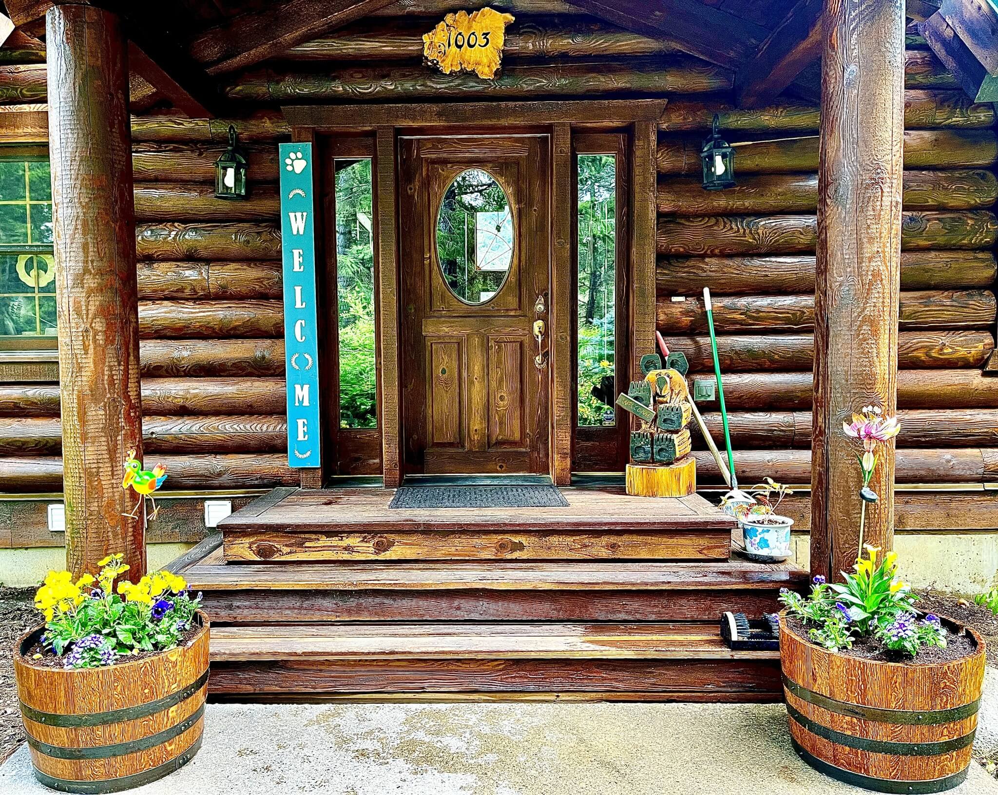 Deluxe Whiskey Barrel Planters (Indoor/Outdoor) - Image 4