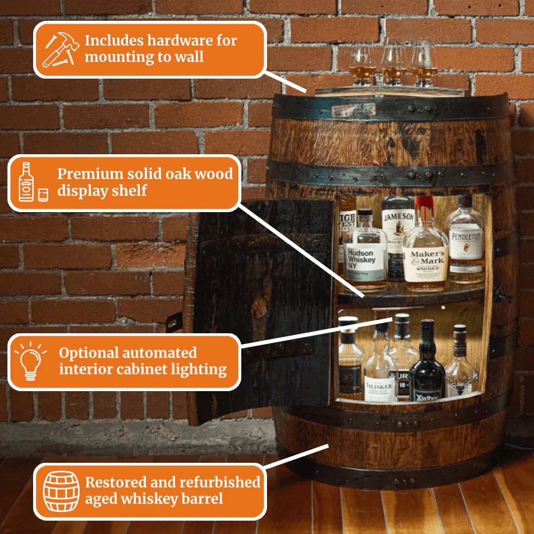 Deluxe Half-Barrel Cabinet - Image 3