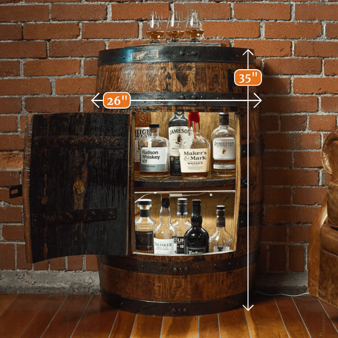 Deluxe Half-Barrel Cabinet - Image 4