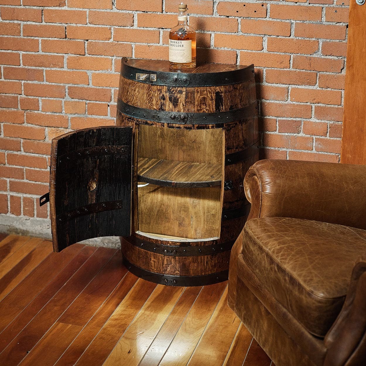 Deluxe Half-Barrel Cabinet - Image 6