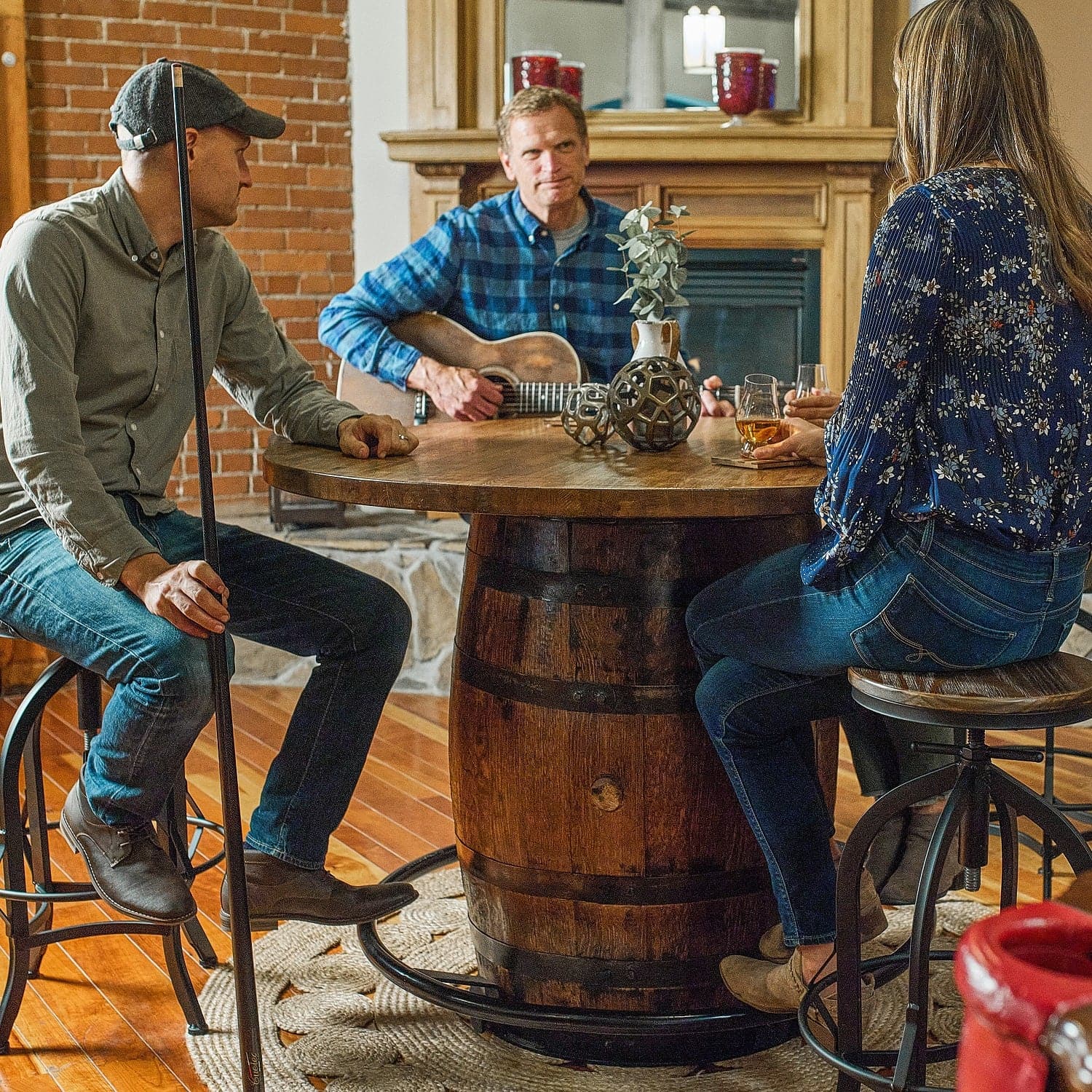 Whiskey Barrel Footrails - Image 5